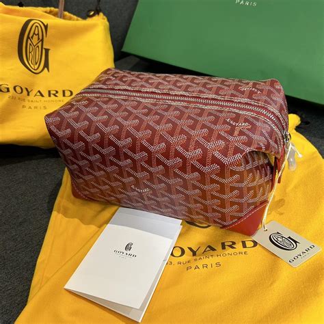 goyard toiletry bag pandabuy|goyard wash bag men's.